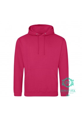 Худи Just Hoods College Hot Pink HP (яскраво-рожевий)